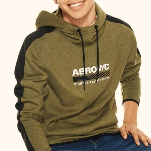 Aeropostale Other - Aeropostale Men's Movement Tech Fleece Hoodie New Size Large